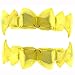 24k Gold plated Grillz top & bottom set bling grills