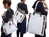 【SALE】BLOCKS 2way トートショルダー WHI/ホワイト(EKT-60039WHI)