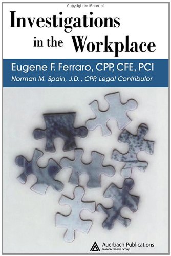 Investigations in the Workplace 0849316480 pdf
