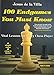 100 Endgames You Must Know: Vital Lessons for Every Chess Player Improved and Expanded