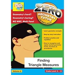 Zero The Math Hero - Finding Triangle Measures