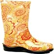 Sloggers Womens Wildflower Tallboot, Yellow