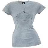 Wind Power Organic Ladies T-Shirt
