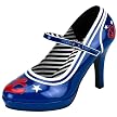 Blue Sailor Heel Adult Shoes