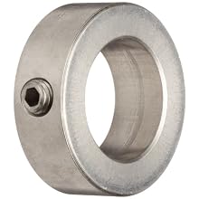 Ruland FSR Set Screw Beam Coupling, Polished Aluminum, Inch