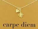 Carpe Diem in Gold Dipped by Dogeared