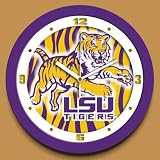 NCAA LSU Tigers Dimension Wall Clock -