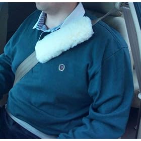 Fleece Seat Belt Shoulder Pad