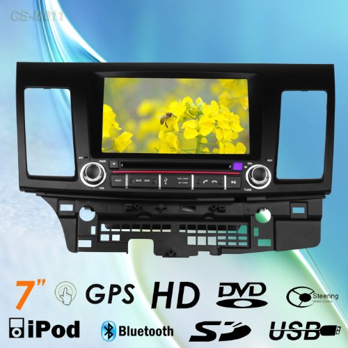 Car Dvd Gps Navigation Radio Audio Bluetooth Tv Ipod for Mitsubishi Lancer 2007-2012