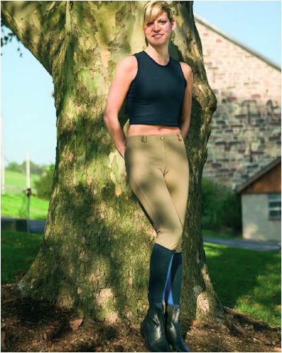 Childrens Toyshop  Sporting Goods : Ladies TuffRider Ribb LowRise Pull-On Riding Breeches