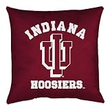 Indiana Hoosiers ( University Of ) NCAA 17x17 Inches Locker Room Toss Pillow