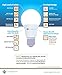 Premium LED Bulb - 7watt 4000k LED Bulb by NGP - A Universal, Recyclable and Shatterproof LED Light Bulb - Bonus E-Book on Energy Saving Tips Worth $5.99