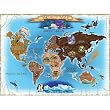 MELISSA & DOUG 500 PC WORLD MAP JIGSAW PUZZLE