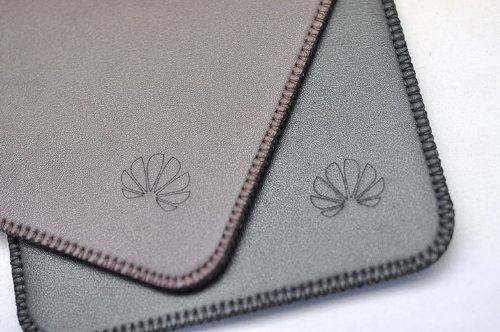 Huawei Mediapad X1 7.0 Inch Pouch Two Set Protect Case Sleeve Bag with Card Hold (Brown)