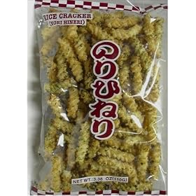 Nori Hineri - Honey Flavored Twisted Wheat Cracker with Seaweed (3.38 Oz)