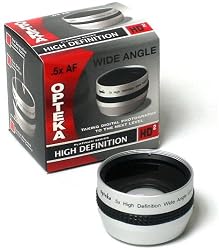 Opteka 0.5x HD2 Wide Angle Lens for JVC GR-AXM17, AXM18, D275, D32, D33, D650, D71, D72, D73, D74, D850, D870, D93, D94, DF430, DF450, DF470, DF550, DX300, DX75, DX95, DZ7, SXM35, SXM37, SXM38, GZ-HD300, HD320, HM200, MG330, MG335, MG360, MG365, MG467, MG630, MG650, MG670, MG680, MS120 and GZ-MS130 Digital Camcorder