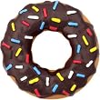 Vinyl Squeaky Doughnut 6 in Assorted Styles Dog Toy