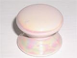 1-1/4 Victorian Knob - Soft Pink Mother Of Pearl