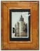 Hand Etched Scrimshaw Ox Bone Frame 4"x6"