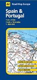 Spain and Portugal (AA Road Map Europe Series)