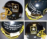 Chris Leak Florida Gators autographed Game Used/ Game worn Army All American Full Size Helmet