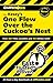 CliffsNotes on Kesey's One Flew Over the Cuckoo's Nest (Cliffsnotes Literature Guides)