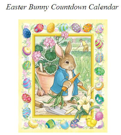 Advent Calendar (Easter) - Easter Bunny with Classic Rabbit Tale Poem
