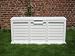 Large Storage Jumbox with wheels and lock for padlock