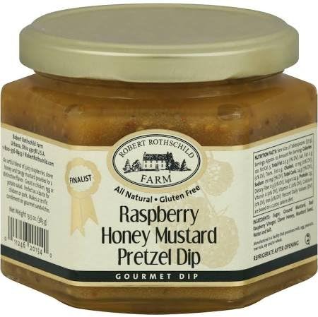 Raspberry Honey Mustard Pretzel Dip