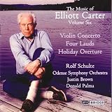 Carter - Violin Concerto; Holiday Overture