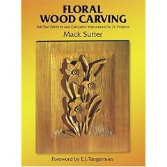 Floral Wood Carving