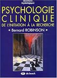 Psychologie clinique : De l initiation à la recherche
