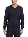 51N7KgfgWIL. SL75  Nautica Mens 1/4 Zip Engineered Striped Sweater