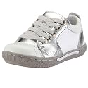 GANT Ready canvas/leather 48.40008Q396, Mädchen Sneaker, weiss, (white/silver Q396)