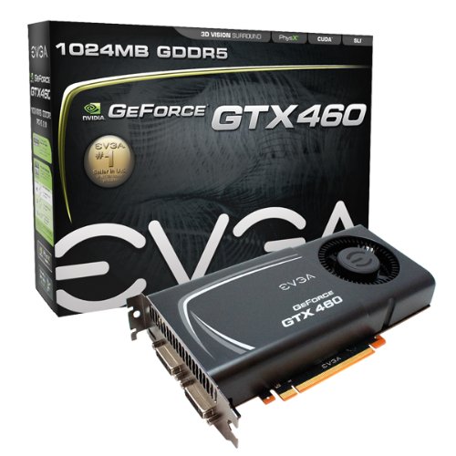 EVGA 01G-P3-1371-TR GeForce GTX 460 Fermi 1GB 256-bit GDDR5 PCI Express 2.0 x16 HDCP Ready SLI Support Video Card