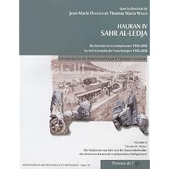 Hauran IV. sahr al-ledja. Un sanctuaire du d�sert basaltique � l'�poque romaine