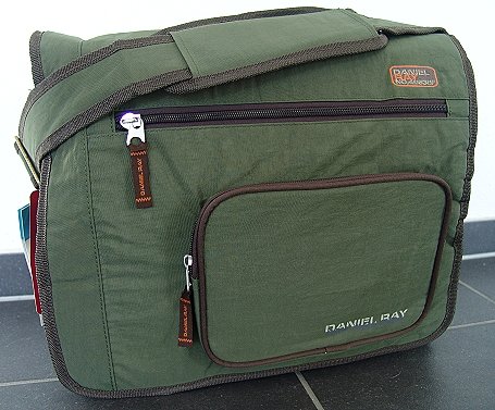 Laptoptasche im Messenger XL Design Racing - Daniel Ray Tasche Messengertasche als Schultertasche