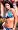 BIKINI Swimsuit Halter UjENA Designer SALE XS Sizes: A-AA Cup / XS Bottom