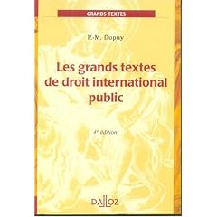 Grands textes de droit international public