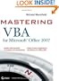 Mastering VBA for Microsoft Office 2007