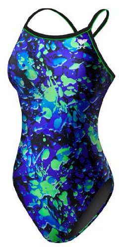 Tyr Pisces Diamondback Female Blue/Green 36