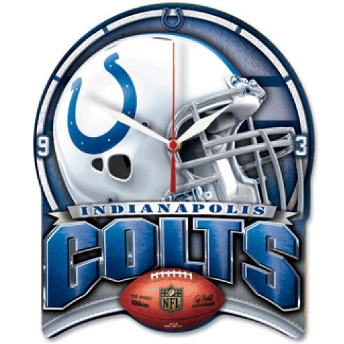NFL High Def. Wanduhr Indianapolis Colts