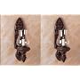 Hurricane Candle Lamp Wall Sconces (Set of 2)