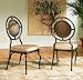 Basil Antique Brown Dining Side Chairs - Set of 2