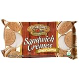Country Choice Organic Ginger Lemon Sandwich Cremes, 12-Ounce Bags (Pack of 6)