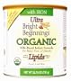 Bright Beginnings Organic Milk Based Infant Formula Powder with Iron and DHA,  25.75 Ounce Cans (Pack of 6)