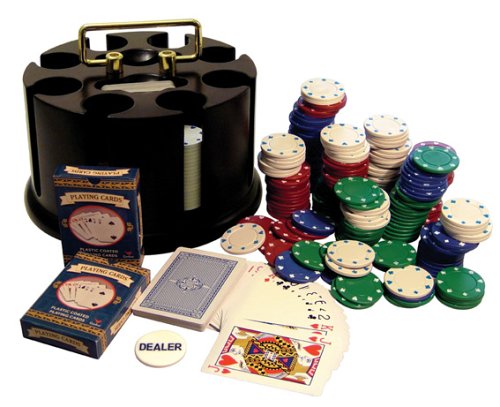 Childrens Toyshop  Toys : Wood Poker Rack With Professional Chips