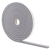 M-D Building Products 2113 Low Density Foam Tape, 1/2-by-3/4-Inch by 17 Feet, Gray
