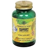 Solgar - Bilberry Berry Extract, 60 veggie caps