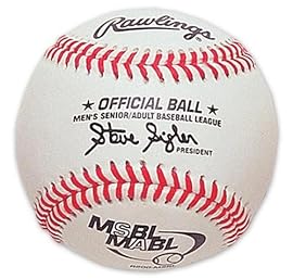Rawlings RMSBL-N Official MSBL Baseball with Extra-Inning Technology (Sold in Dozens)